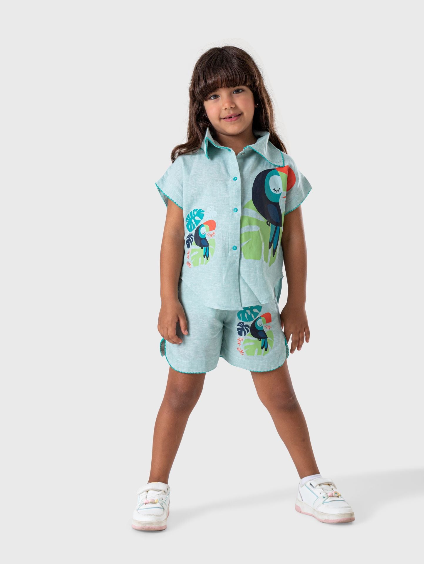 Ninos Kids storeParrot Short Setطقم خروجJodi Mini