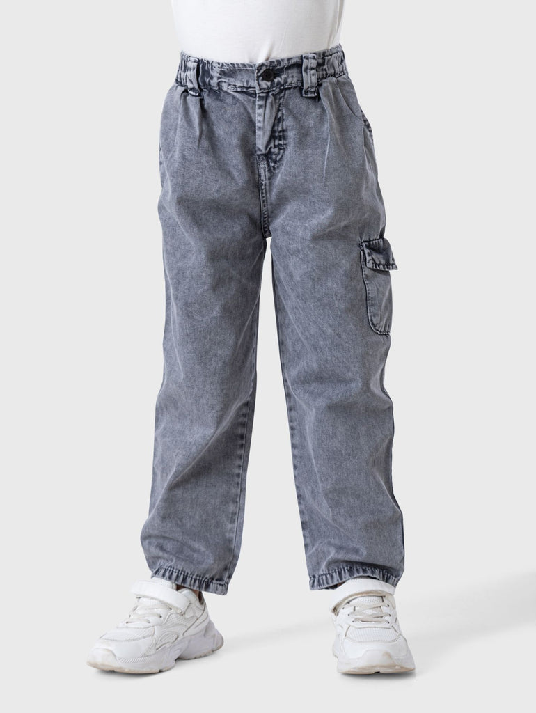 Wide Leg Gabardine Pants