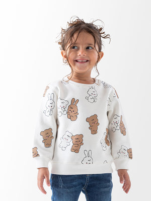 Rabbite and Beer Sweatshirt