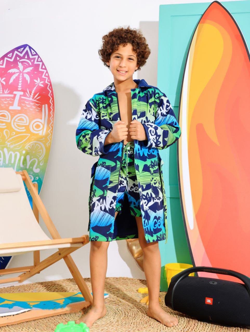 Ninos Kids storeDanger Swim RobeSwim RobeI Wear