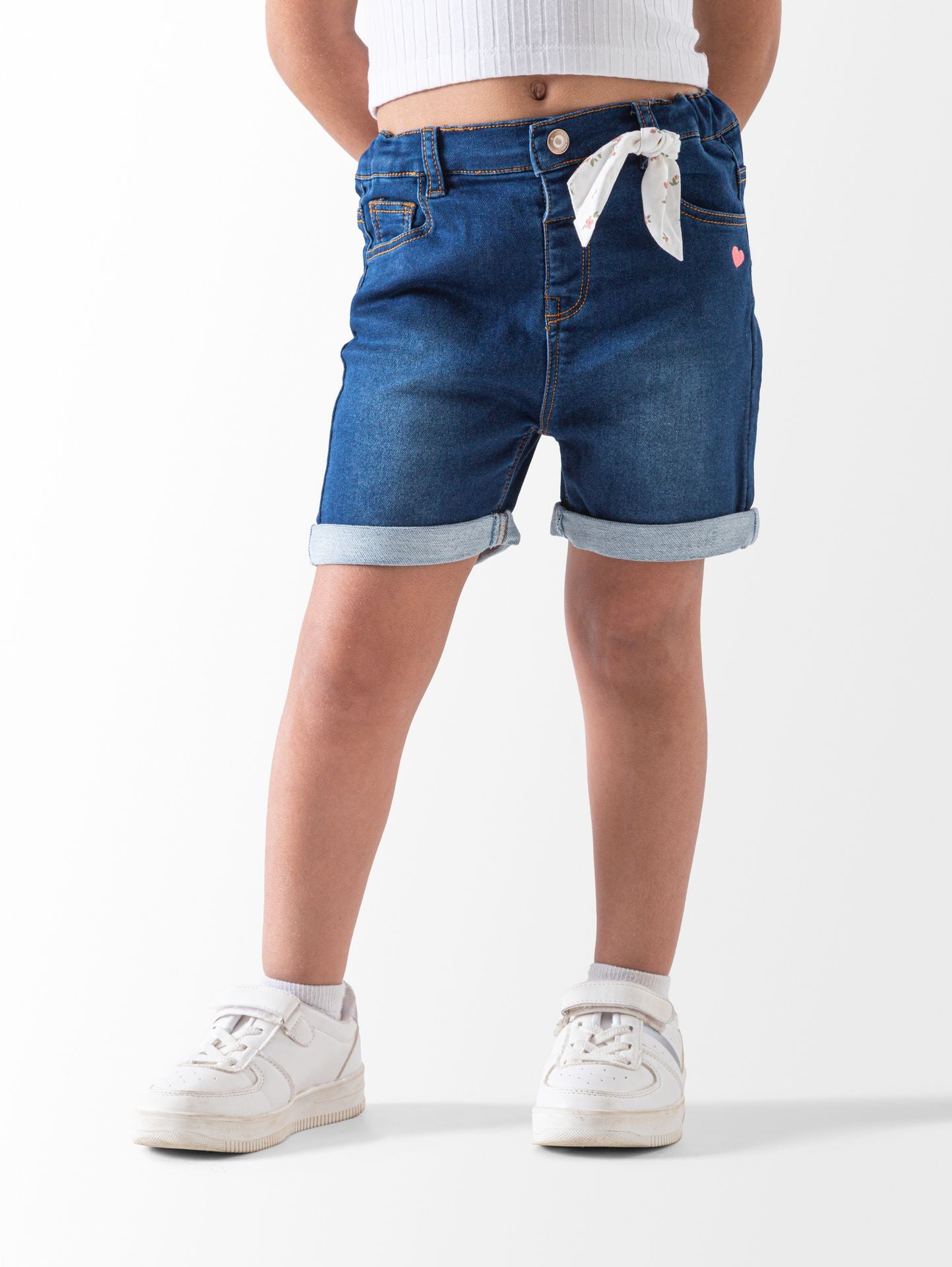 Ninos Kids storeHeart Jeans ShortShortsNINOS