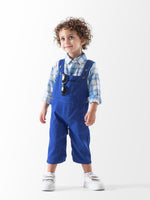 Ninos Kids storeBaby Boys' Royal Blue Checks 3-Piece Occasion SetGoing-Out SetsGeneric