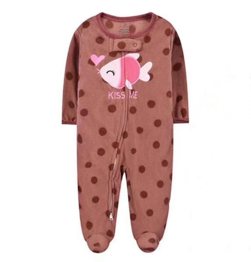 Ninos Kids storeKiss Fleece SleepsuitRompers & SleepsuitsGeneric