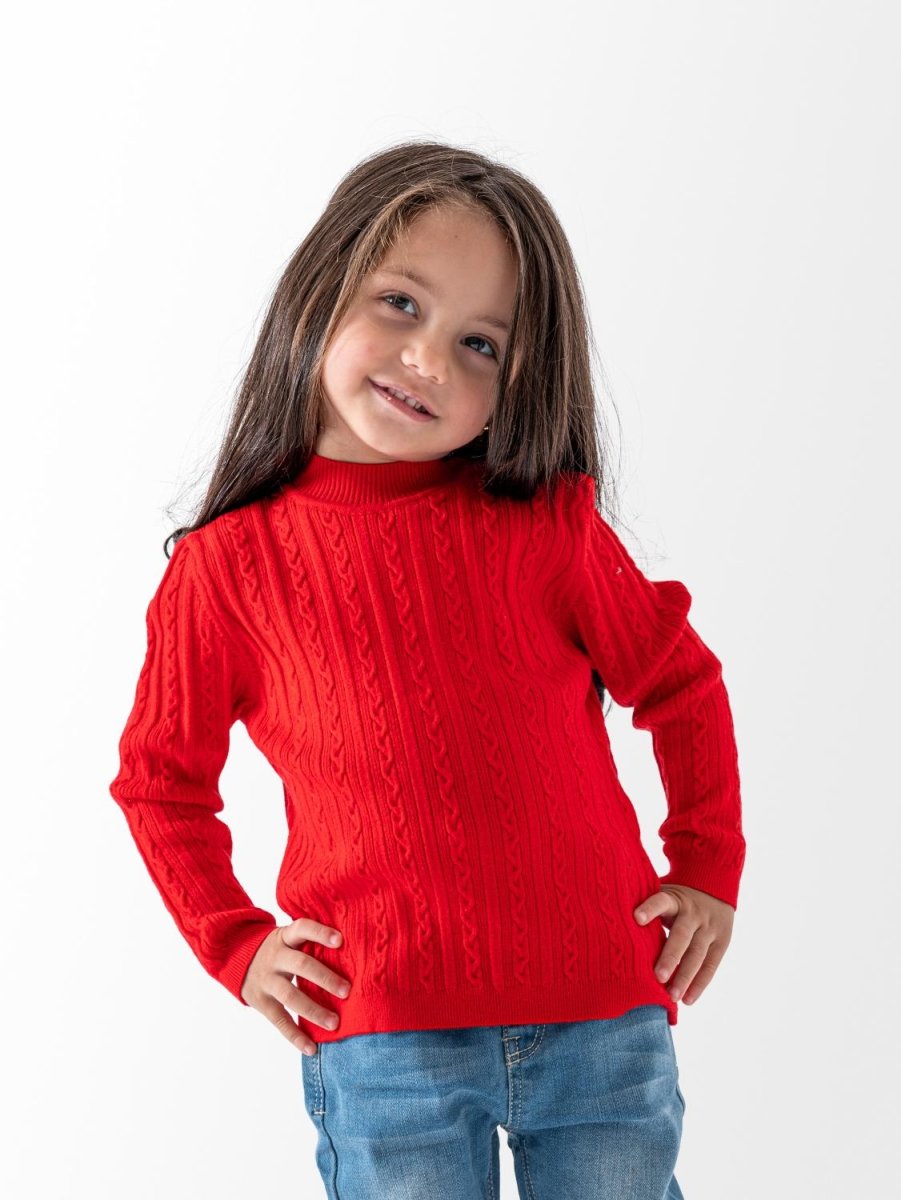 Ninos Kids storeHigh Collar Knit TopPulloversNINOS