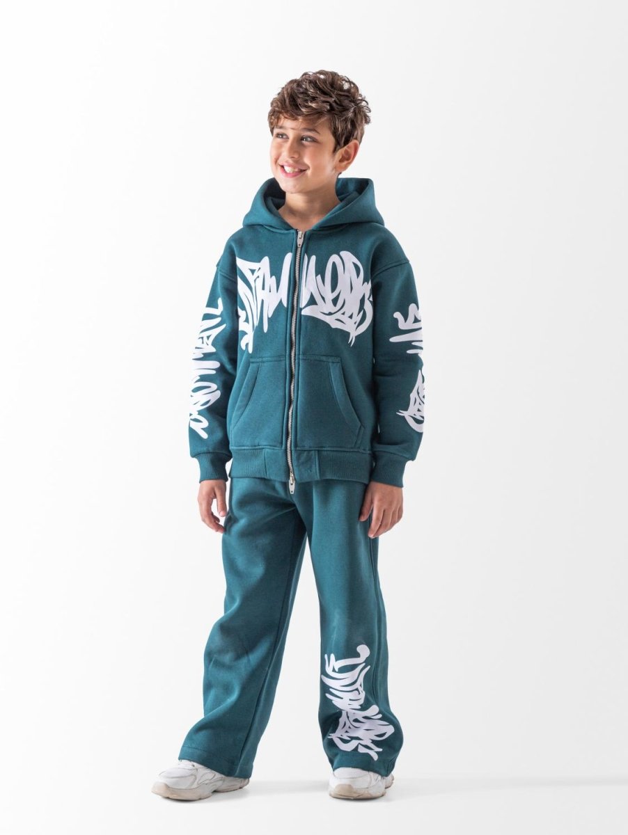 Ninos Kids storeBoys' Olive Graffiti Occasion SetGoing-Out SetsNINOS