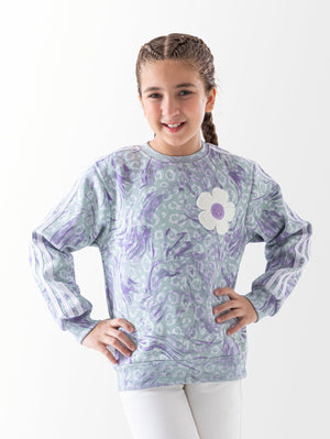 Ninos Kids storeFlower SweatshirtSweatshirtsNINOS