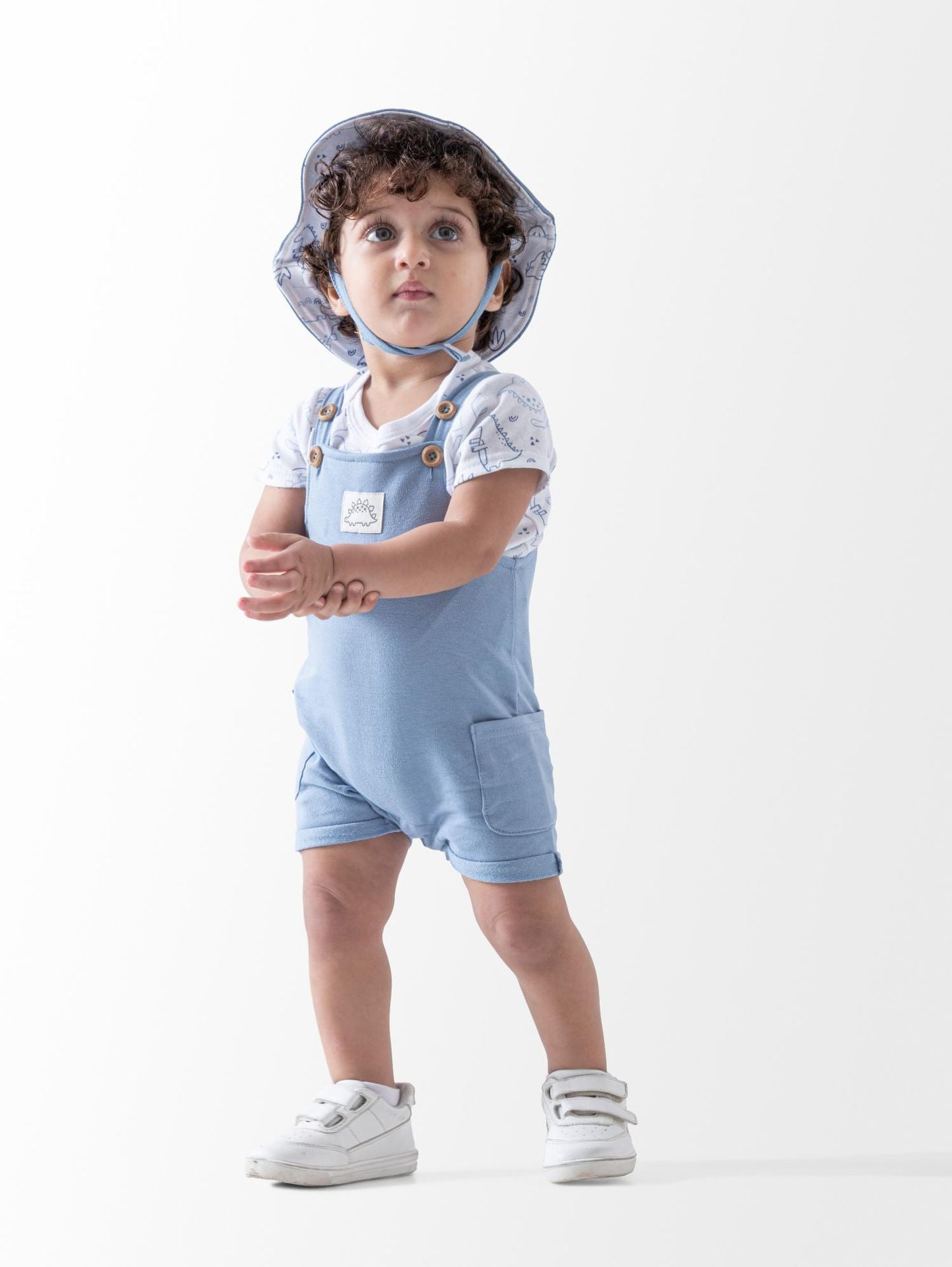 Ninos Kids storeDino 2PCS Shortallطقم قطعتينGeneric