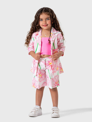 Floral Shorts Set