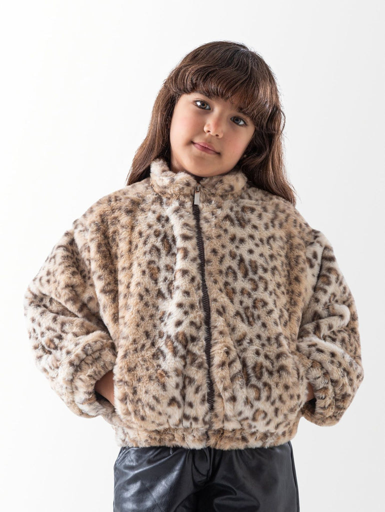 Ninos Kids storeTiger Fur JacketJacketsSplendor