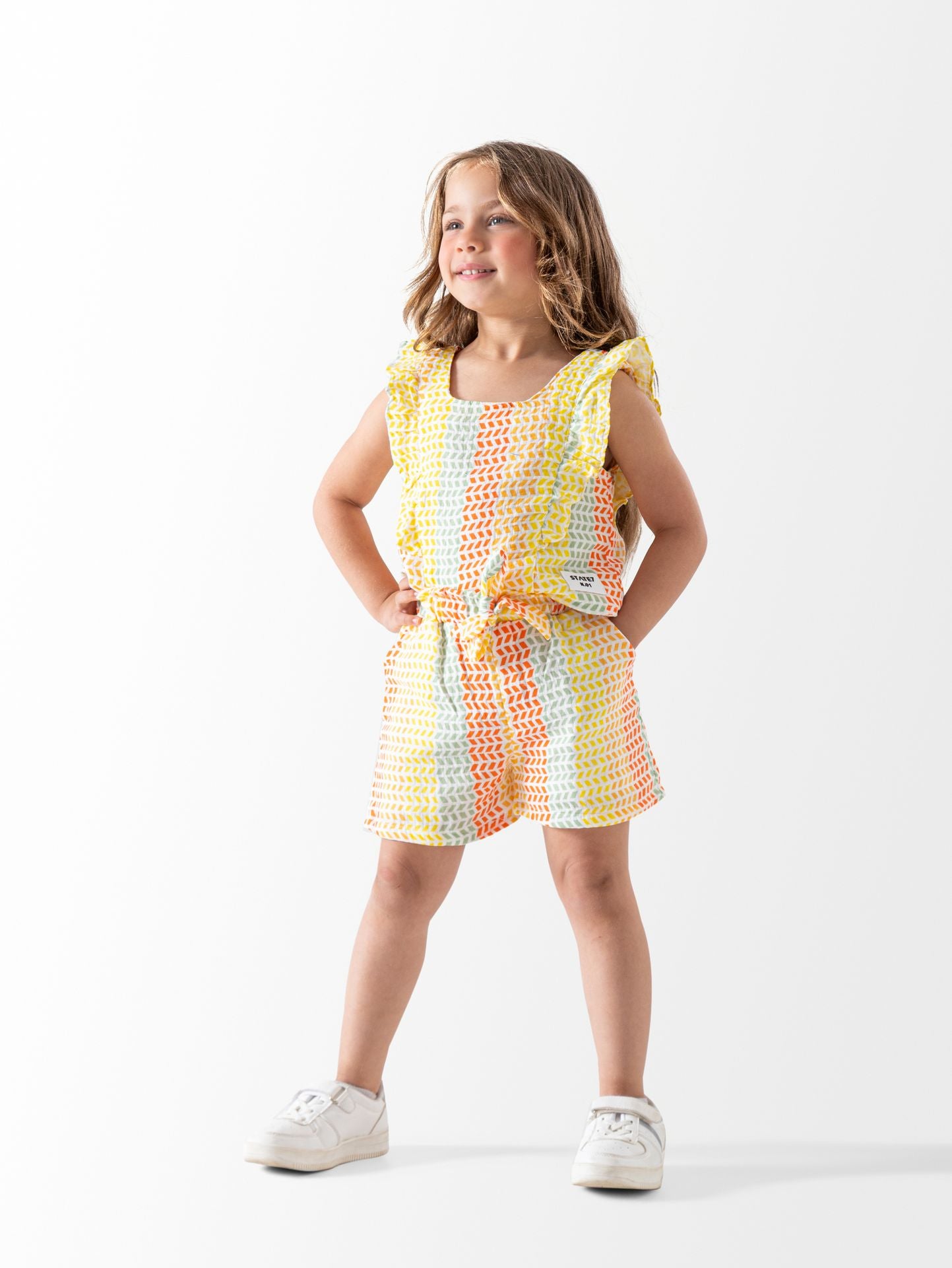 Ninos Kids storePatterns Short Setطقم خروجCOLORS
