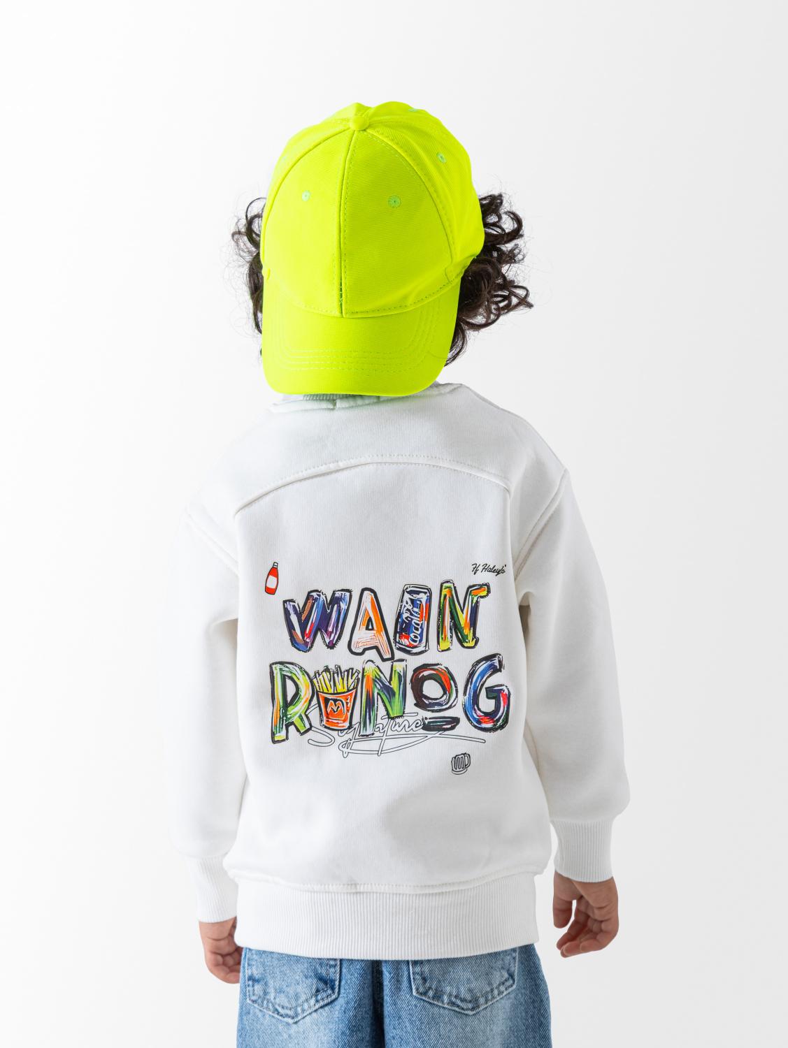 Ninos Kids storeBoys' White Charles SweatshirtSweatshirtsNINOS