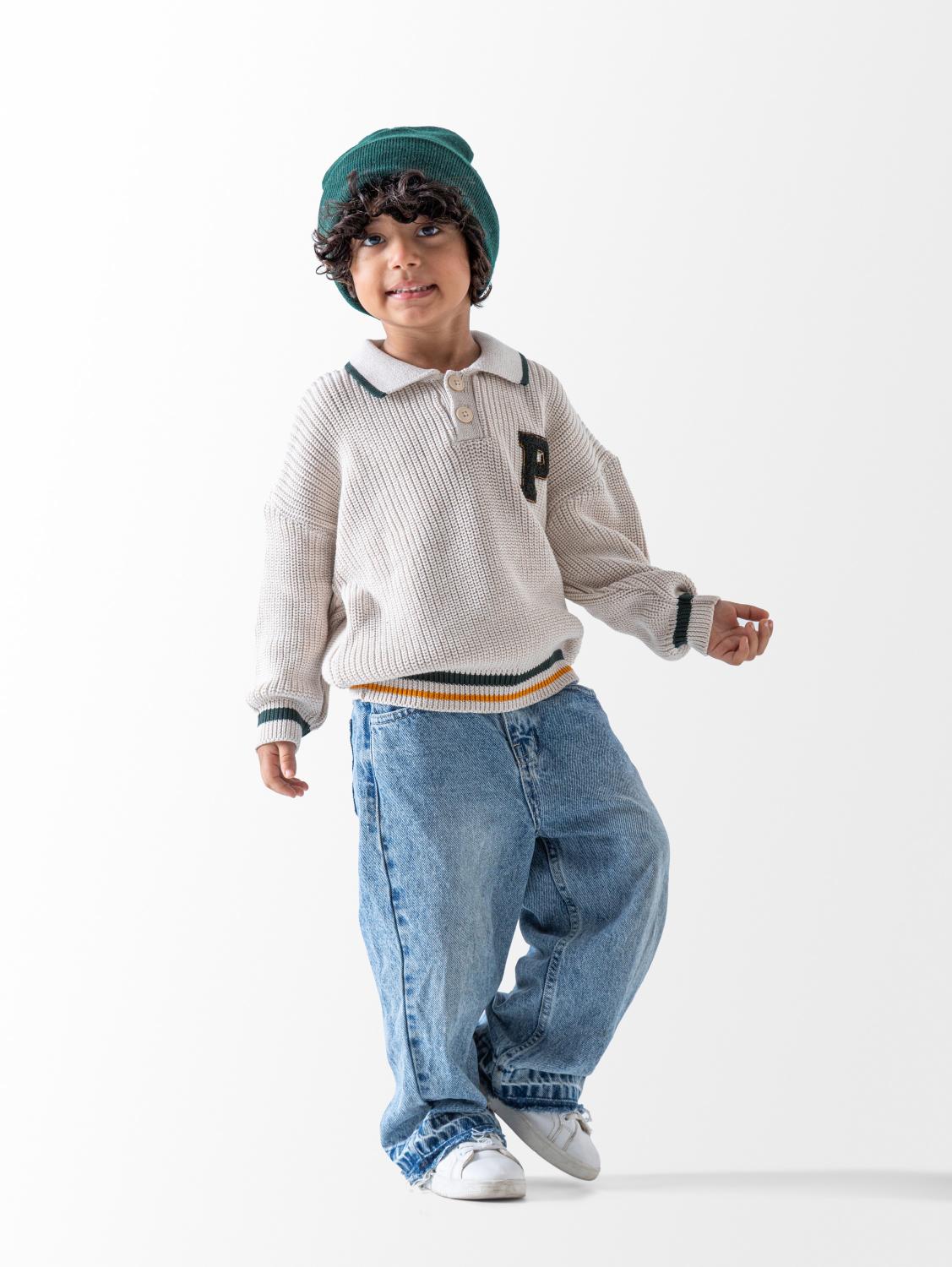 Ninos Kids storeBoys' Off-White P PulloverPulloversNINOS