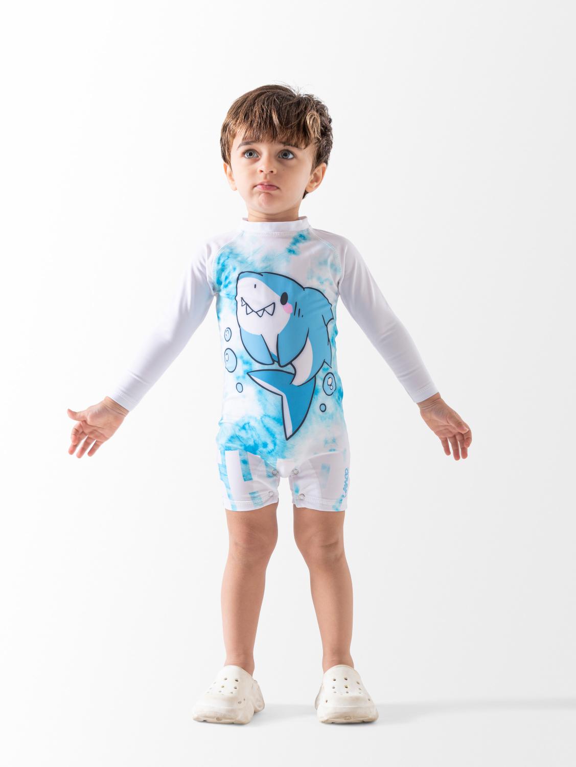 Ninos Kids storeShark SwimsuitOne - Piece SwimwearLa mer