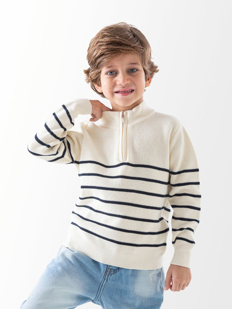 Ninos Kids storeStriped PulloverKnitwearNINOS