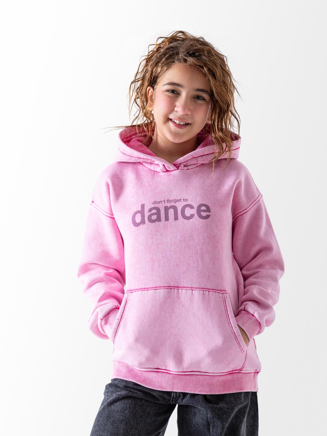 Ninos Kids storeGirls' Fuscia Dance HoodieHoodiesSOLANG