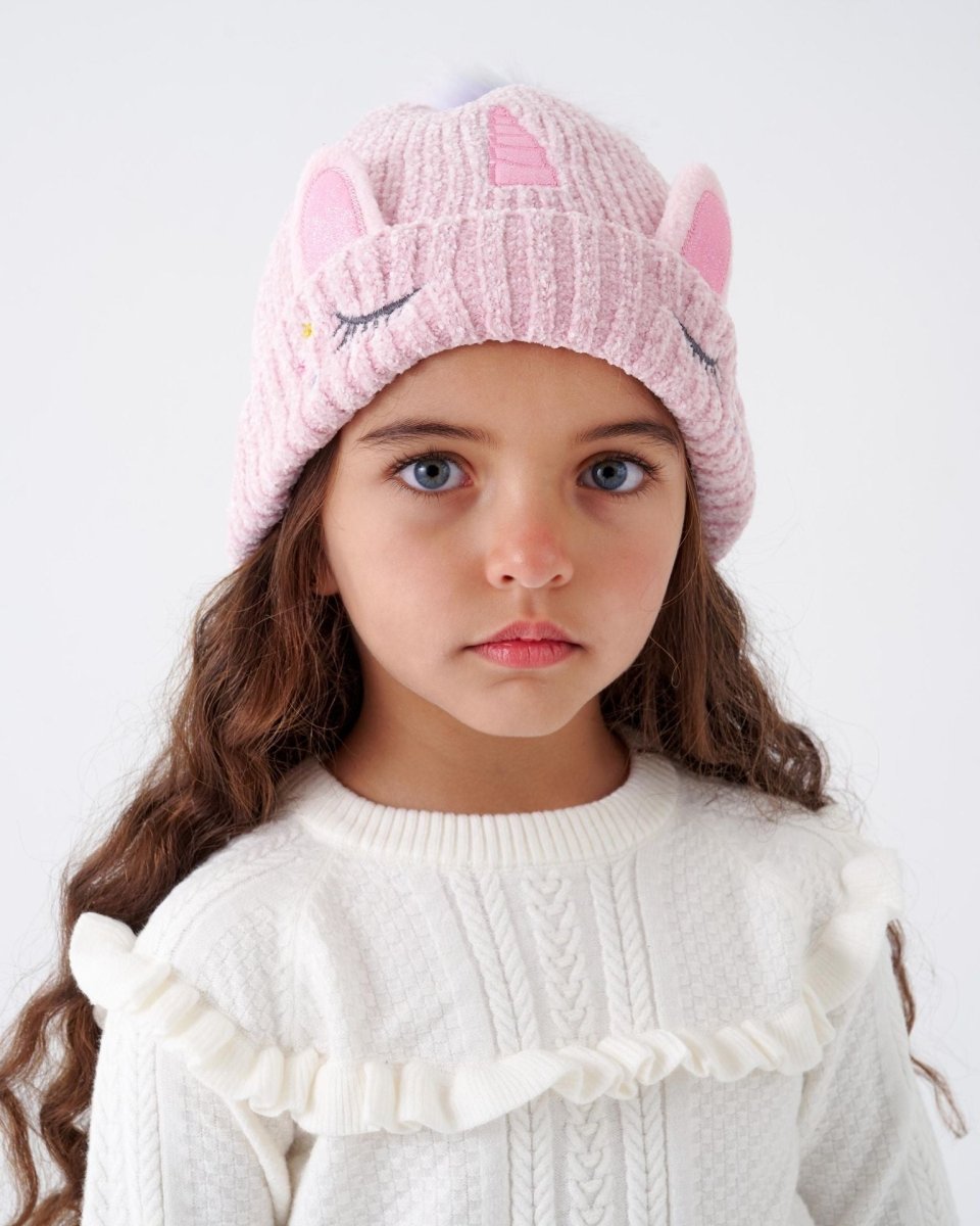 Ninos Kids storeCat-Ear Pom BeanieBeaniesNINOS