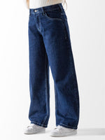 Ninos Kids storeGirls' Dark Denim Wide Leg JeansJeans pantsNINOS