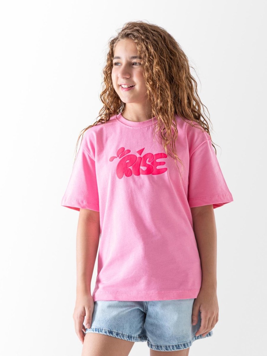 Ninos Kids storeGirls' Pink Rise T-ShirtT-ShirtsNINOS