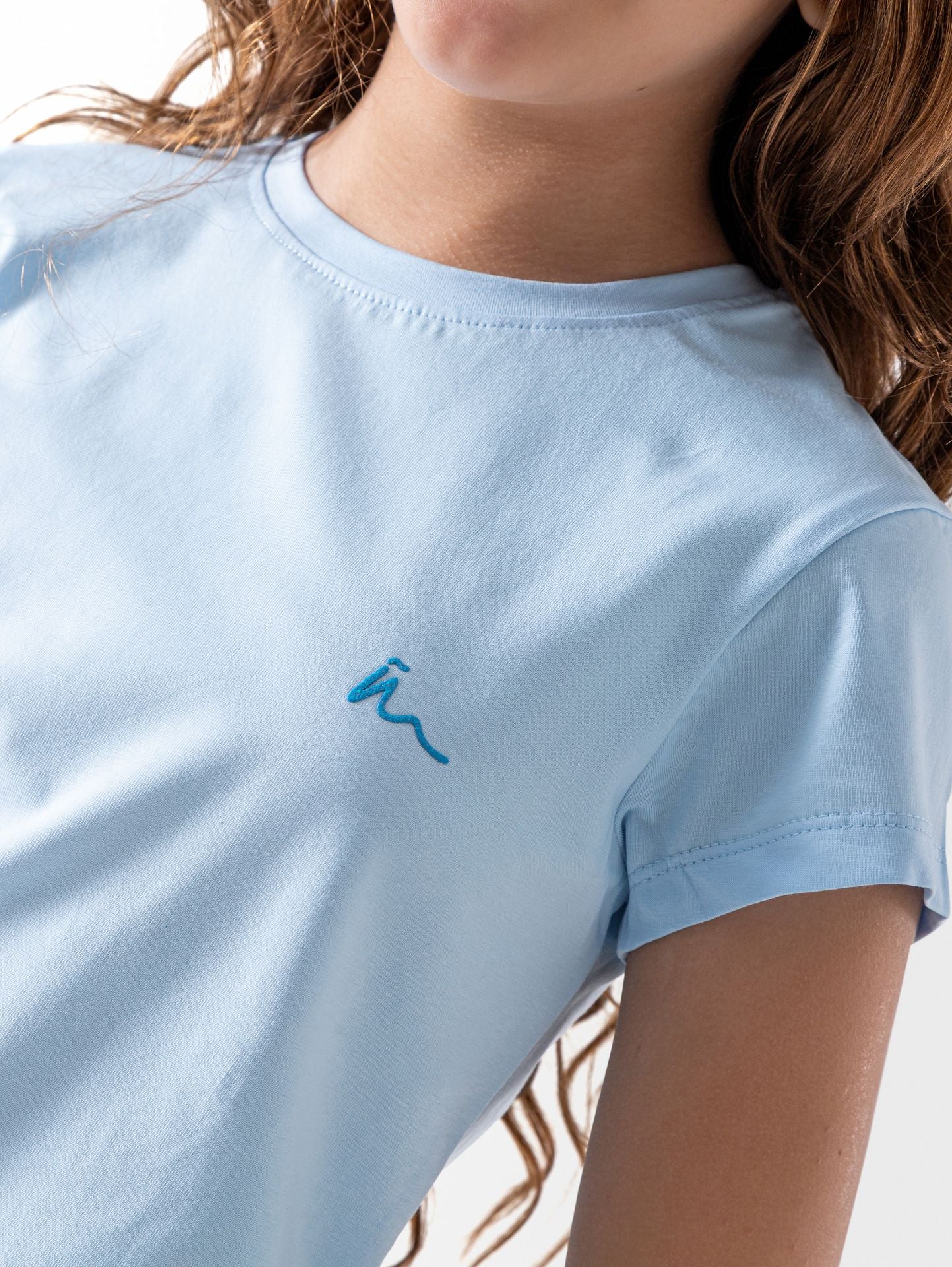 Baby blue Basic T-shirt