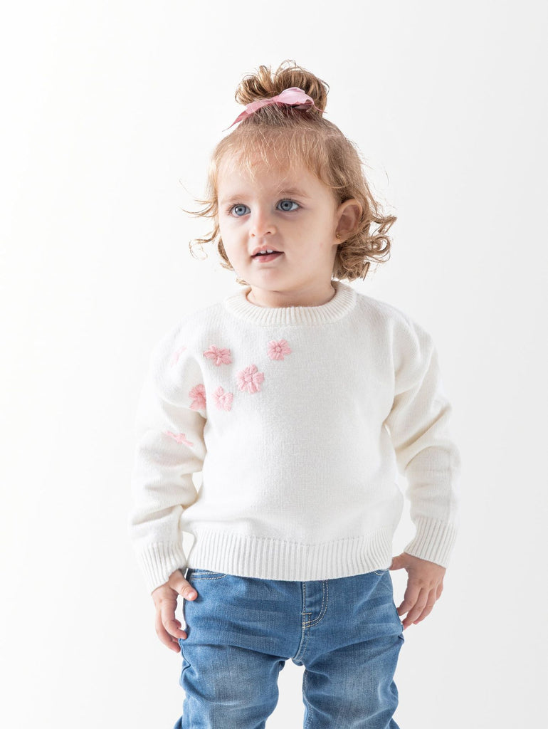 Ninos Kids storeFlowers PulloverKnitwearNINOS