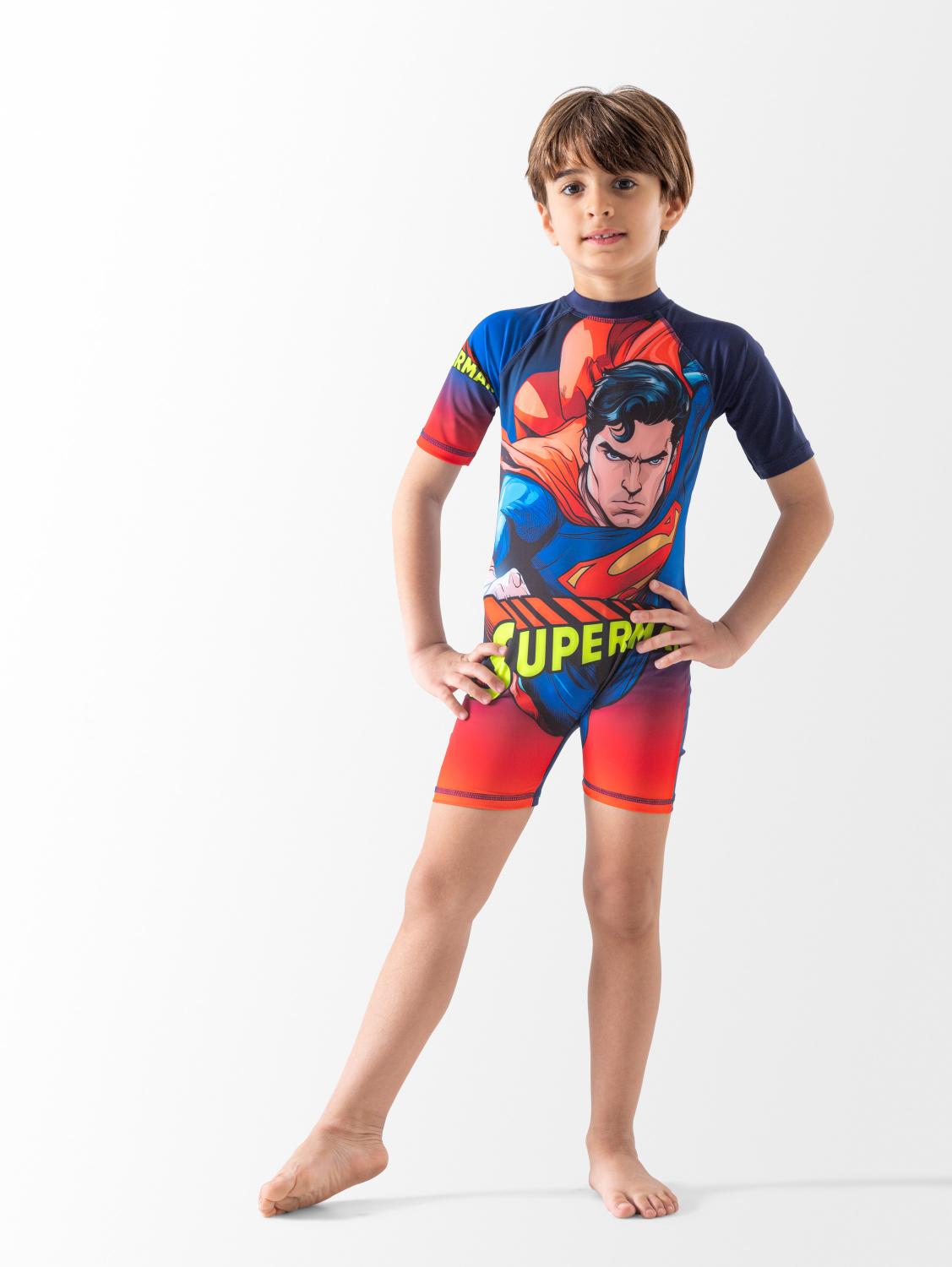 Ninos Kids storeSuperman SwimsuitOne - Piece SwimwearLa mer