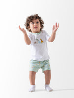 Ninos Kids storeAnimals Short Setطقم قطعتينBumber