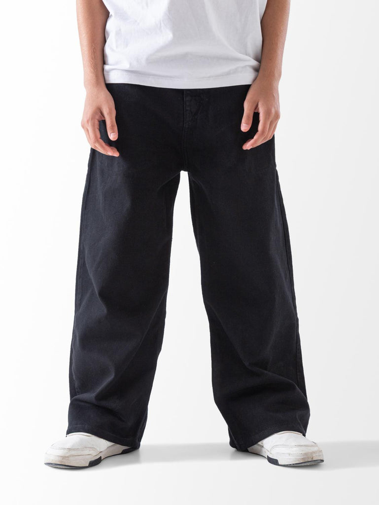 Wide Leg Gabardine Pants