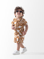 Ninos Kids storeFlowers 3PCS Short Setطقم خروجGeneric