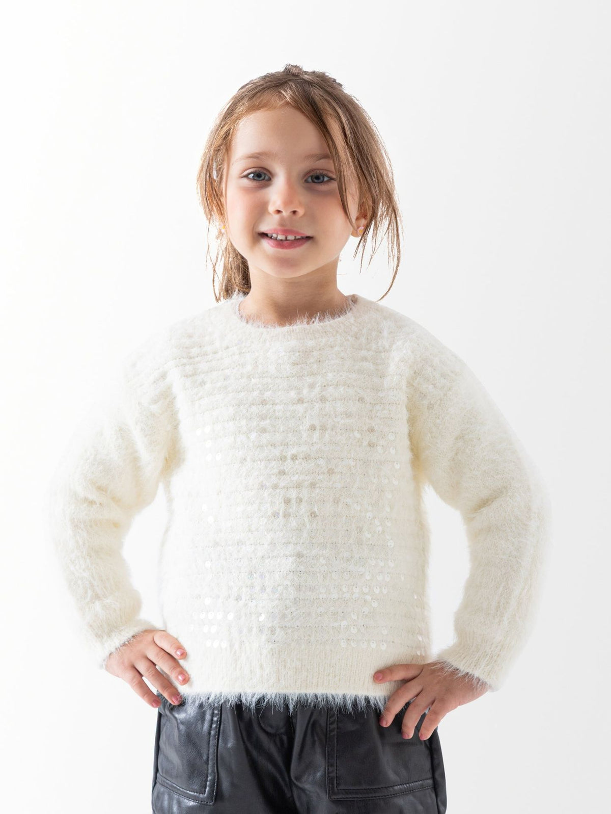 Ninos Kids storeSequinned PulloverKnitwearNINOS