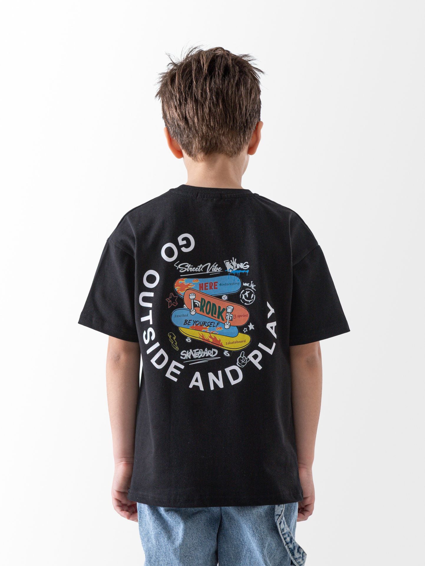 Ninos Kids storeGo Outside T-ShirtT-ShirtsNINOS
