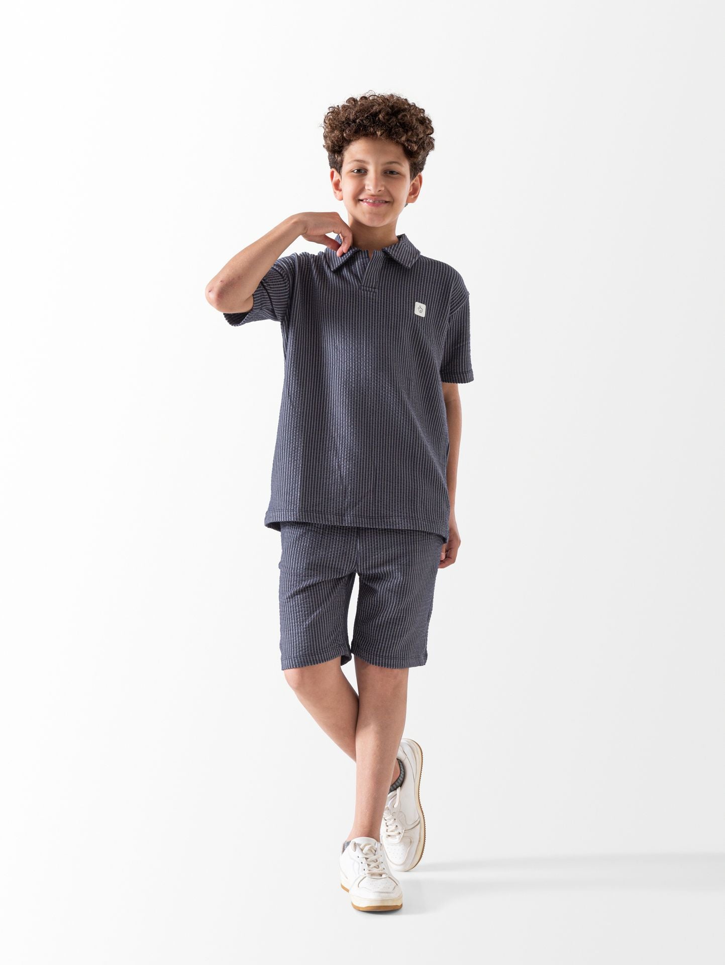 Ninos Kids storeStriped Short Setطقم خروجA9.Store