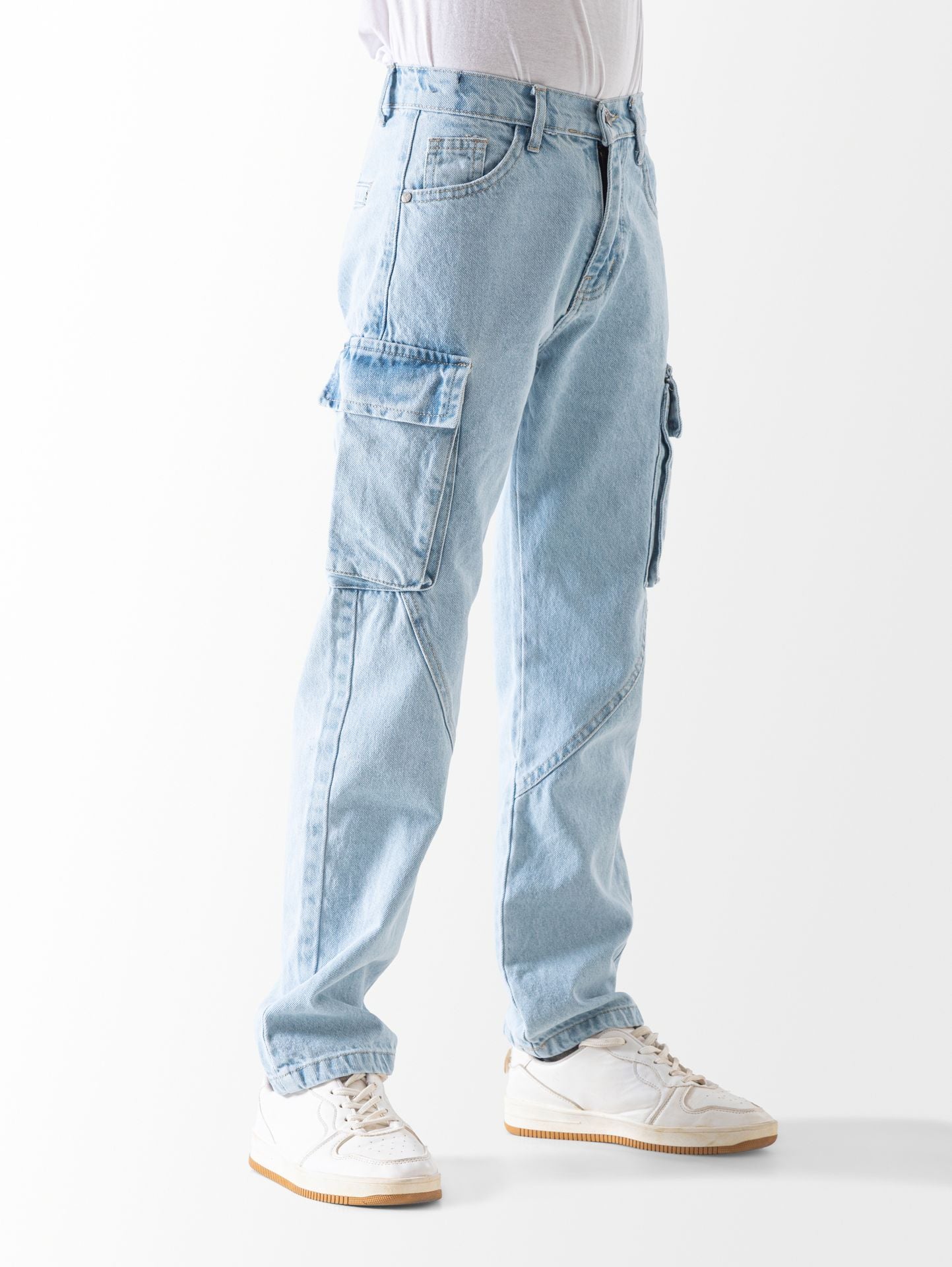 Ninos Kids storeWide Leg Cargo Jeans PantJeans pantsNINOS