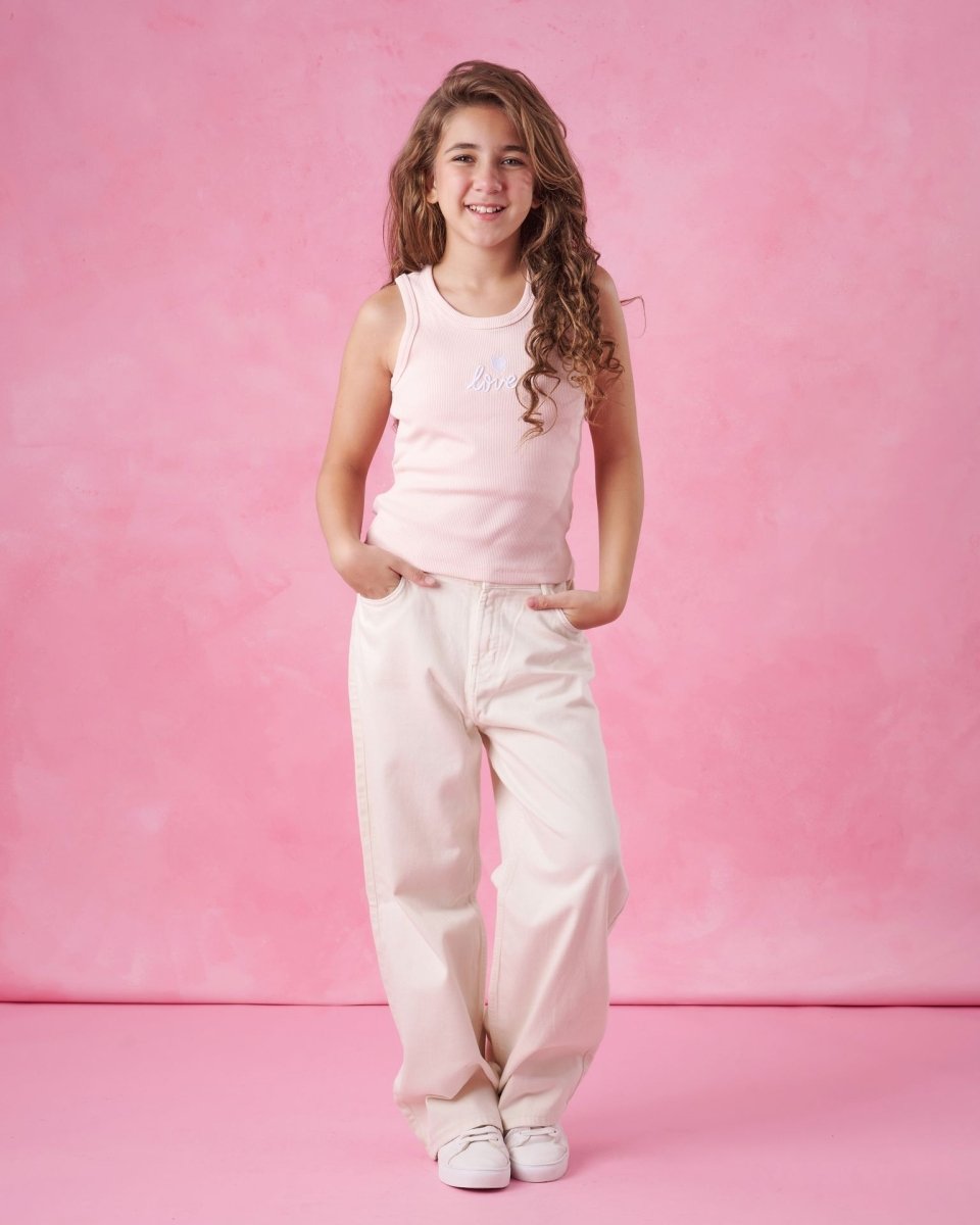Ninos Kids storeGirls' Simon Love Tank T-ShirtT-ShirtsNINOS