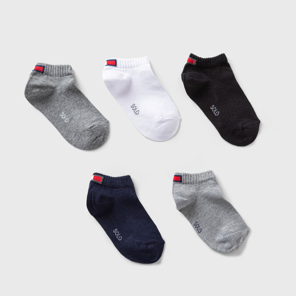5PCS Tommy Socks