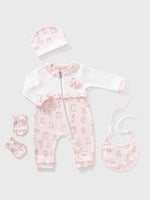 Ninos Kids storeAlphabets 4PCS RomperRompers & SleepsuitsFull Moon
