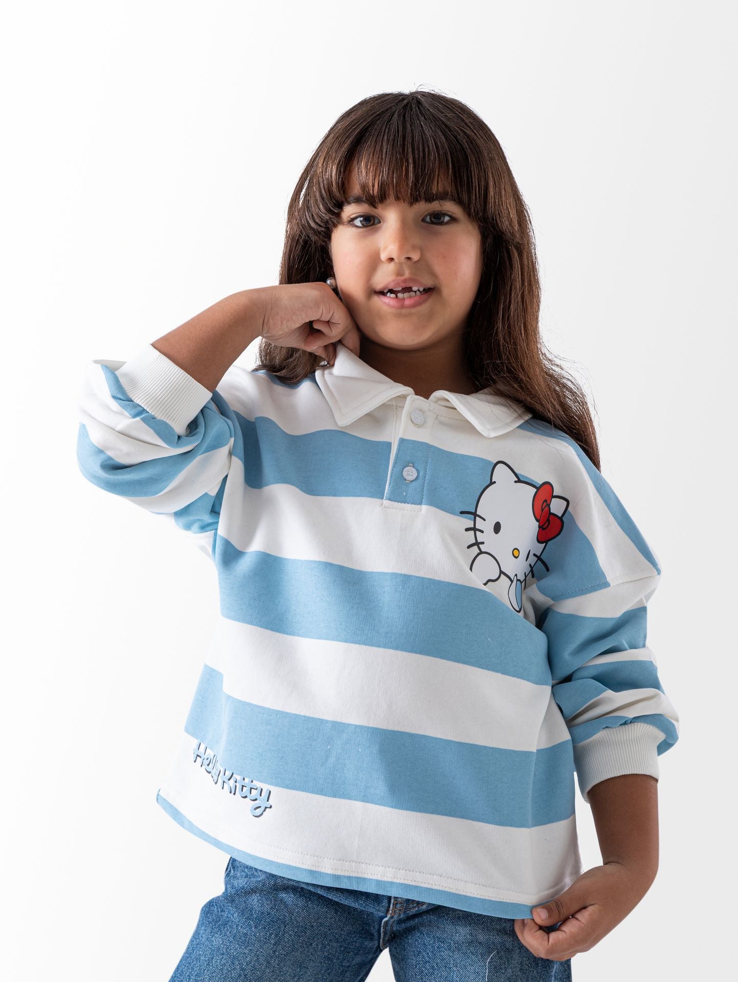 Ninos Kids storeKitty Polo ShirtSweatshirtsNINOS
