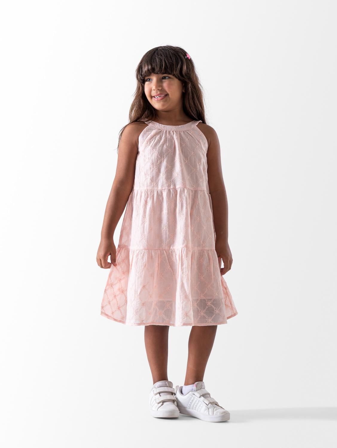 Flower Linen Dress