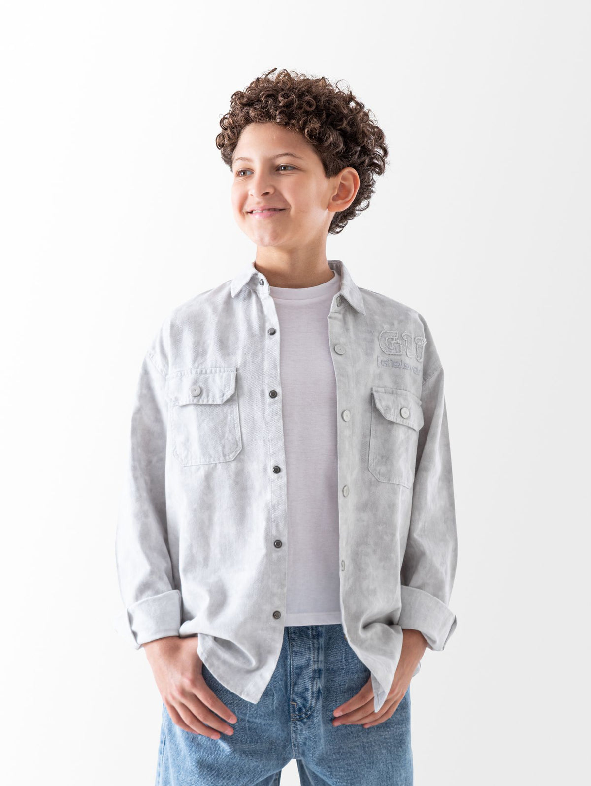 Ninos Kids storeG11 Gabardine ShirtBoy ShirtsHoover