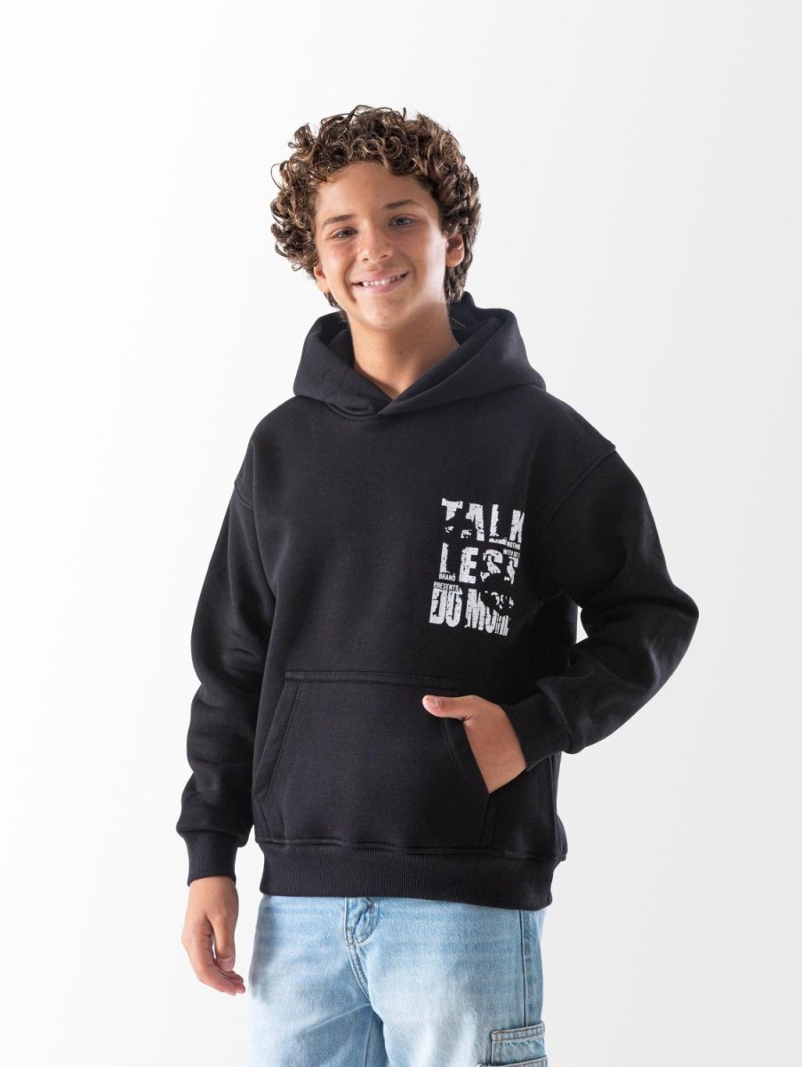Ninos Kids storeBoys' Black Talk HoodieHoodiesNINOS