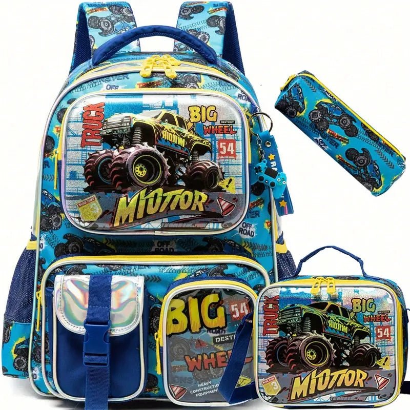 Ninos Kids storeBig 3PCS School BagBag set طقم شنط مدرسةJasmin