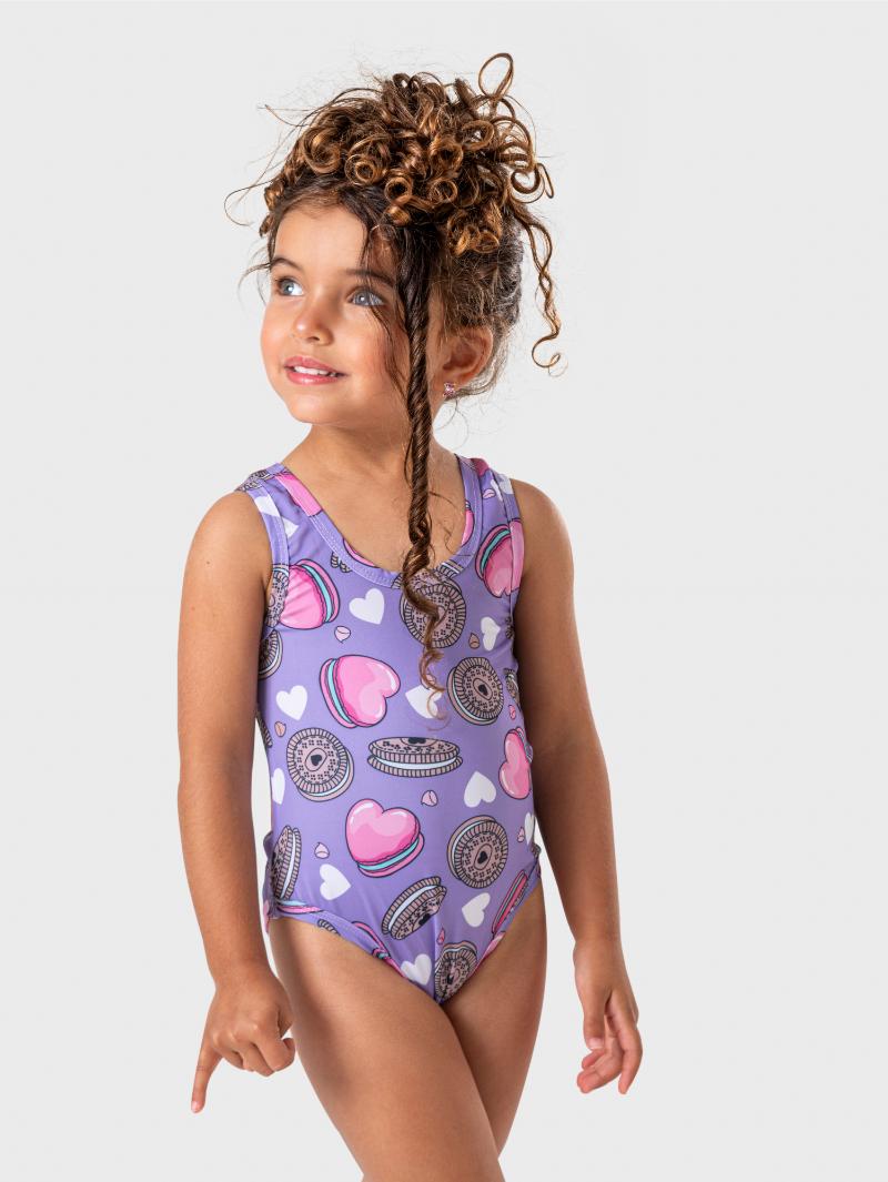 Ninos Kids storeHearts SwimsuitOne - Piece SwimwearI Wear