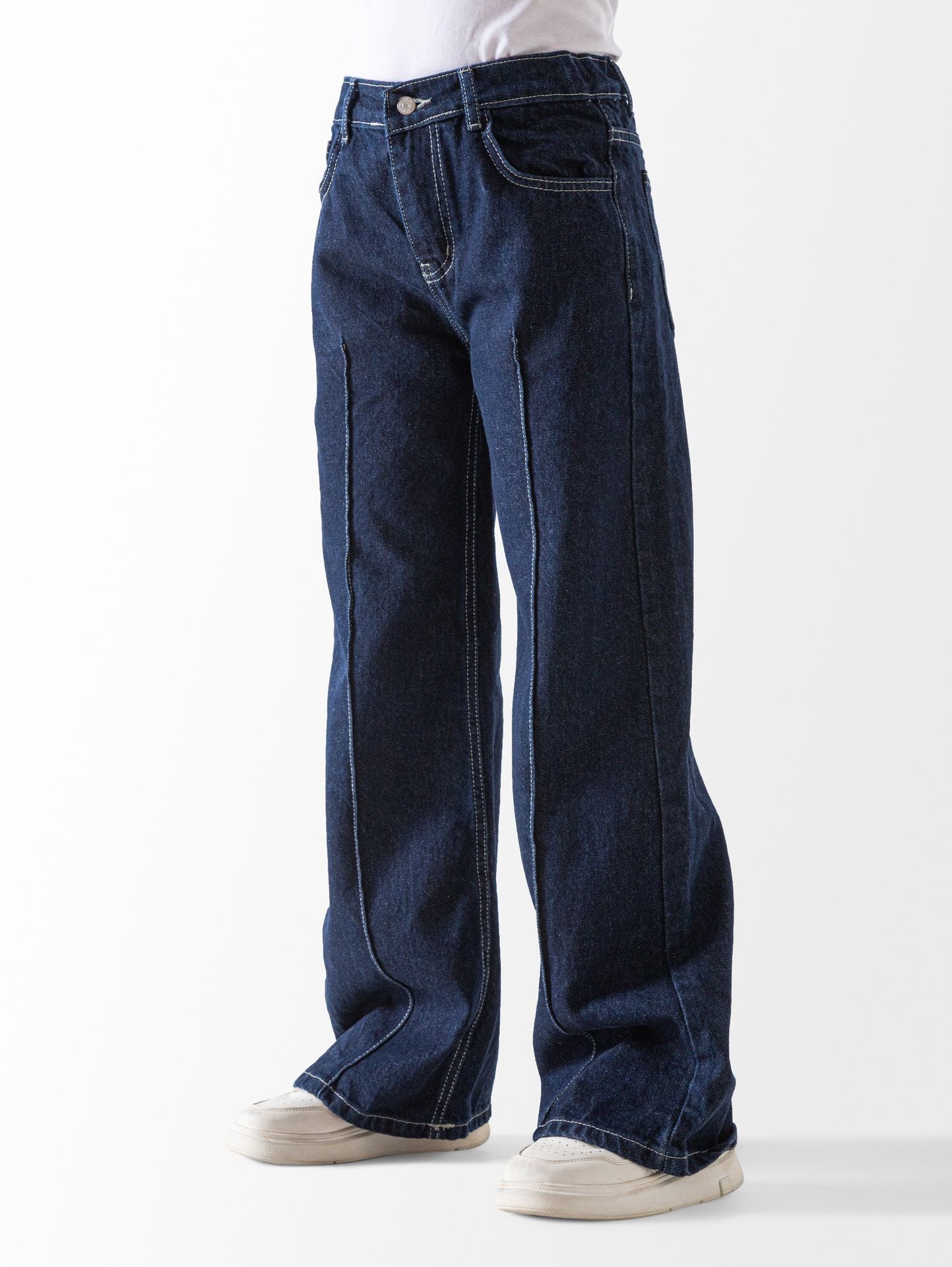 Wide Leg Jeans Pants
