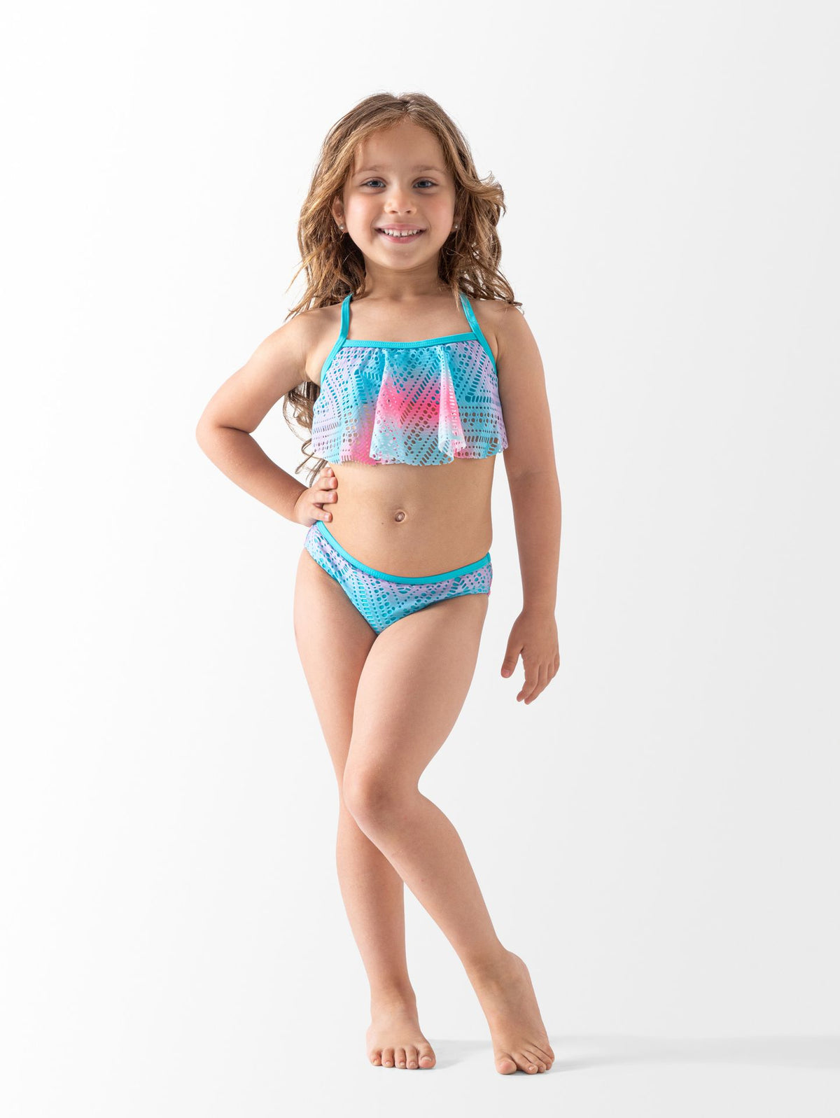 Ninos Kids storeColorful 2PCS SwimuitTwo Piece SwimwearCOLORS