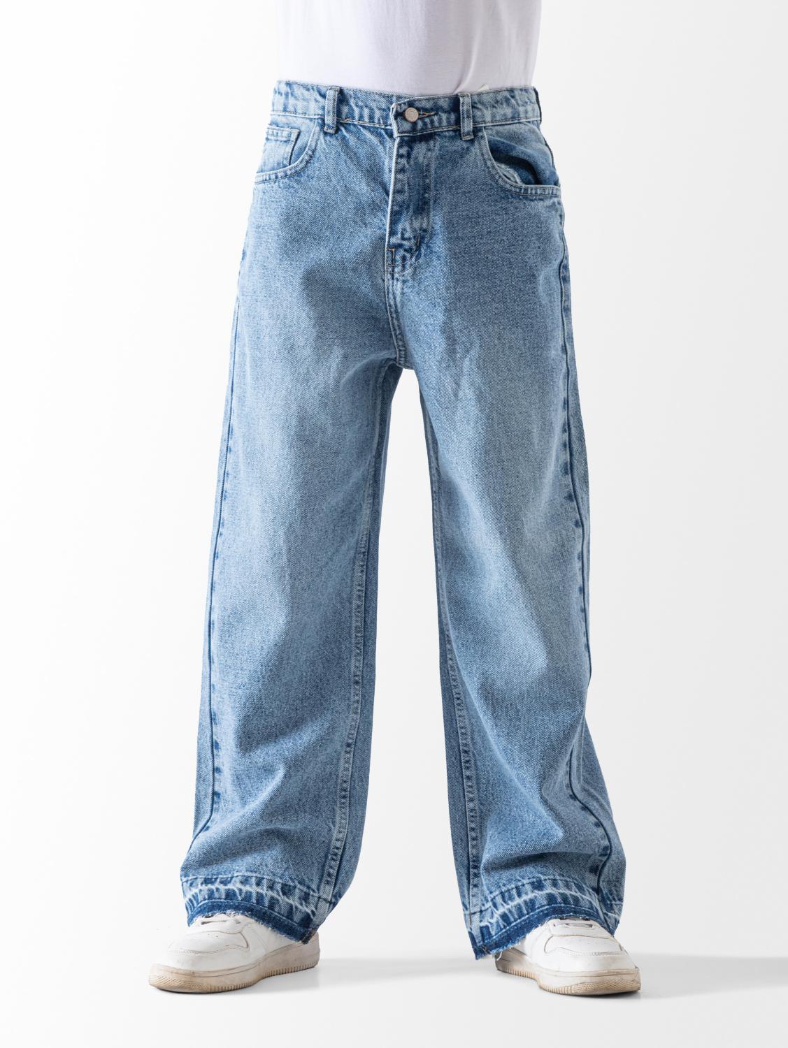 Wide Leg Jeans Pants