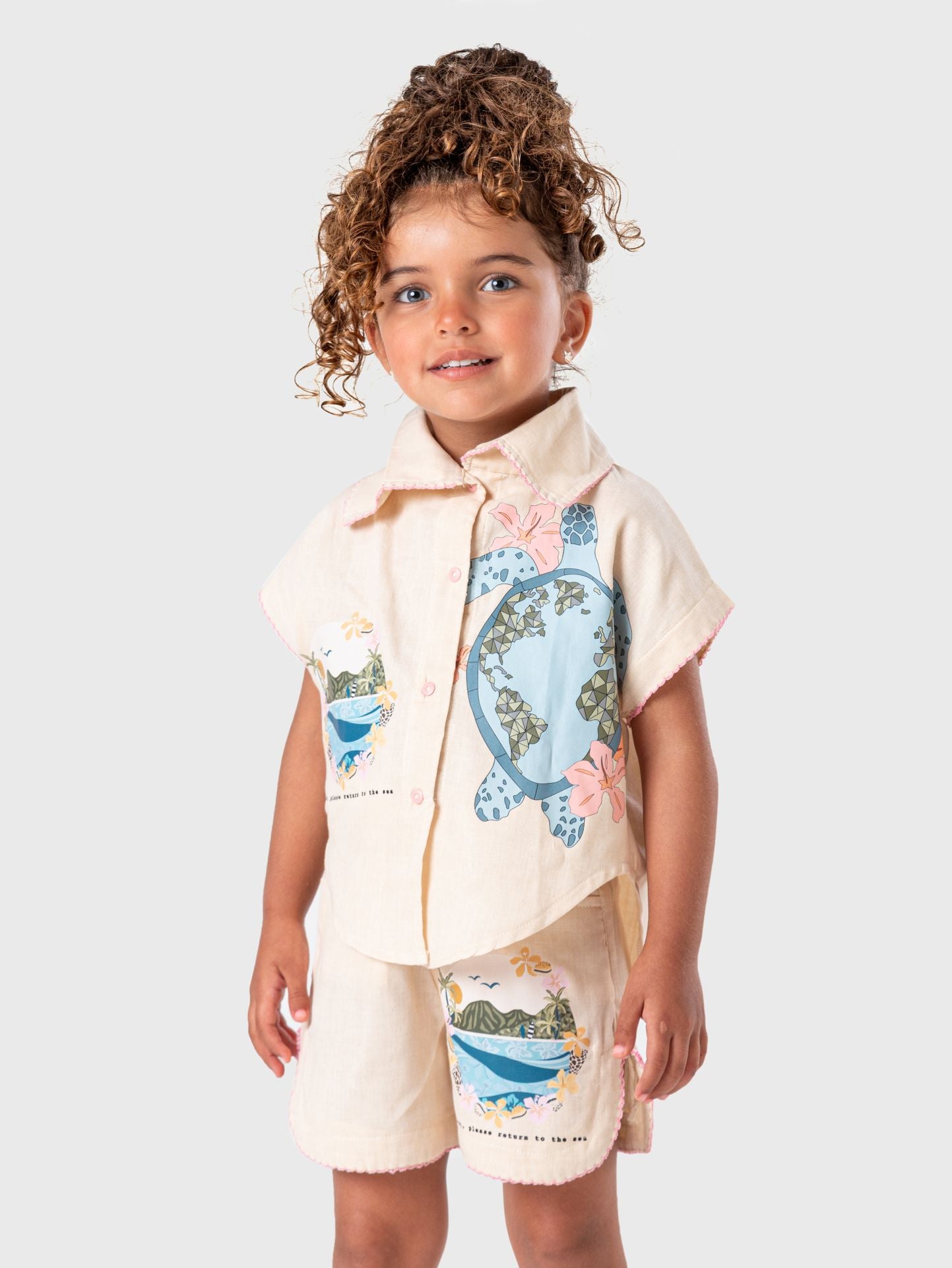 Ninos Kids storeFlower Short Setطقم خروجJodi Mini