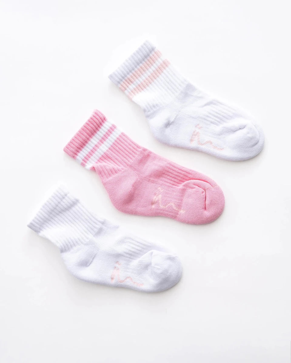 Ninos Kids storeGirls' PI-WH-WH Long 3-Piece SocksSocksNINOS