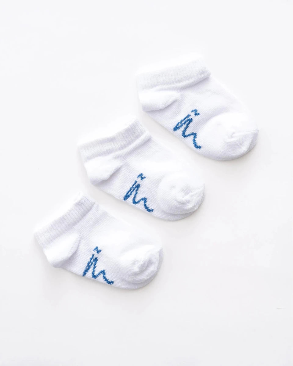 Ninos Kids storeBaby Boys' White Socket 3-Piece SocksSocksNINOS