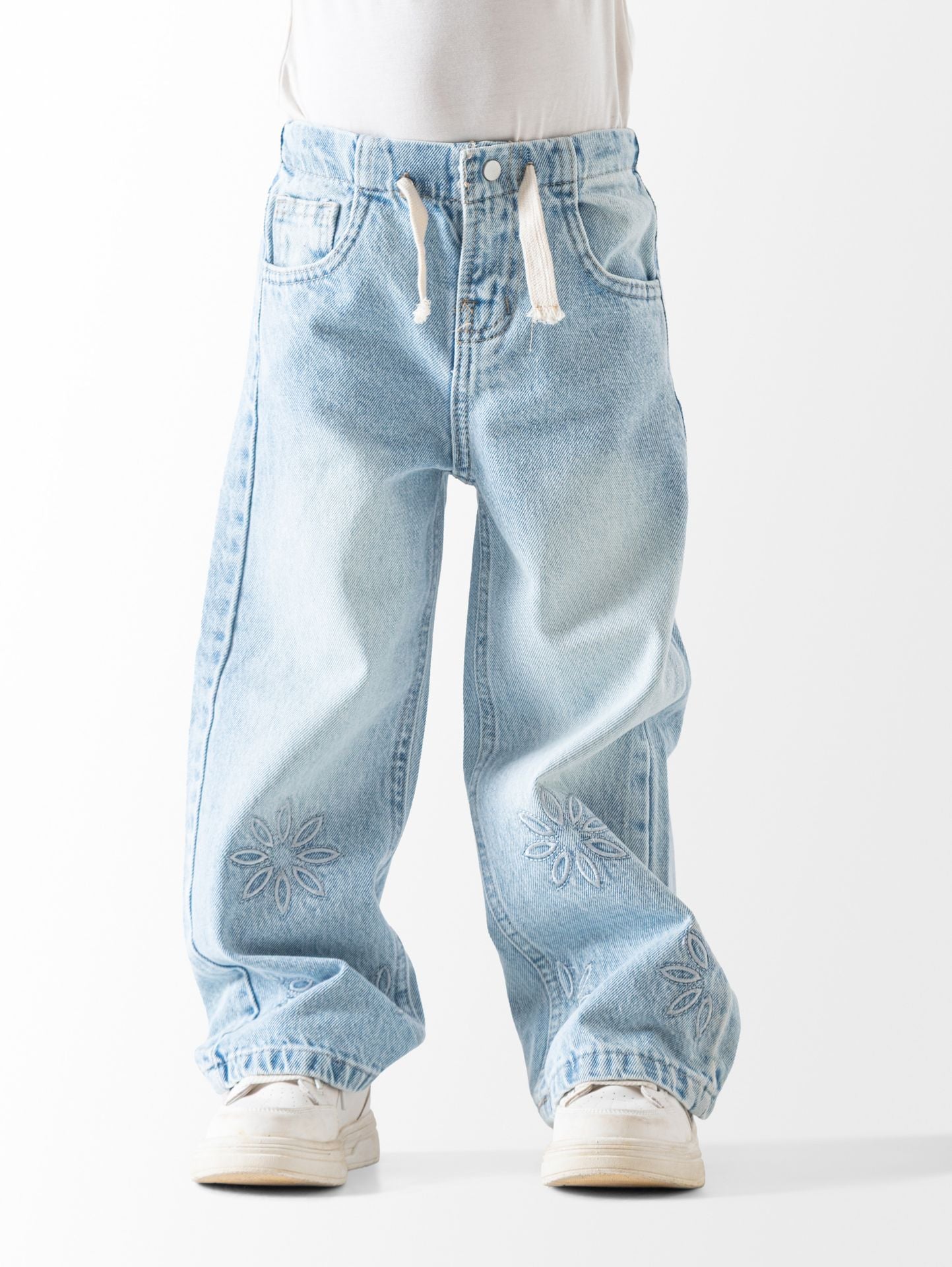 Wide Leg Jeans Pants