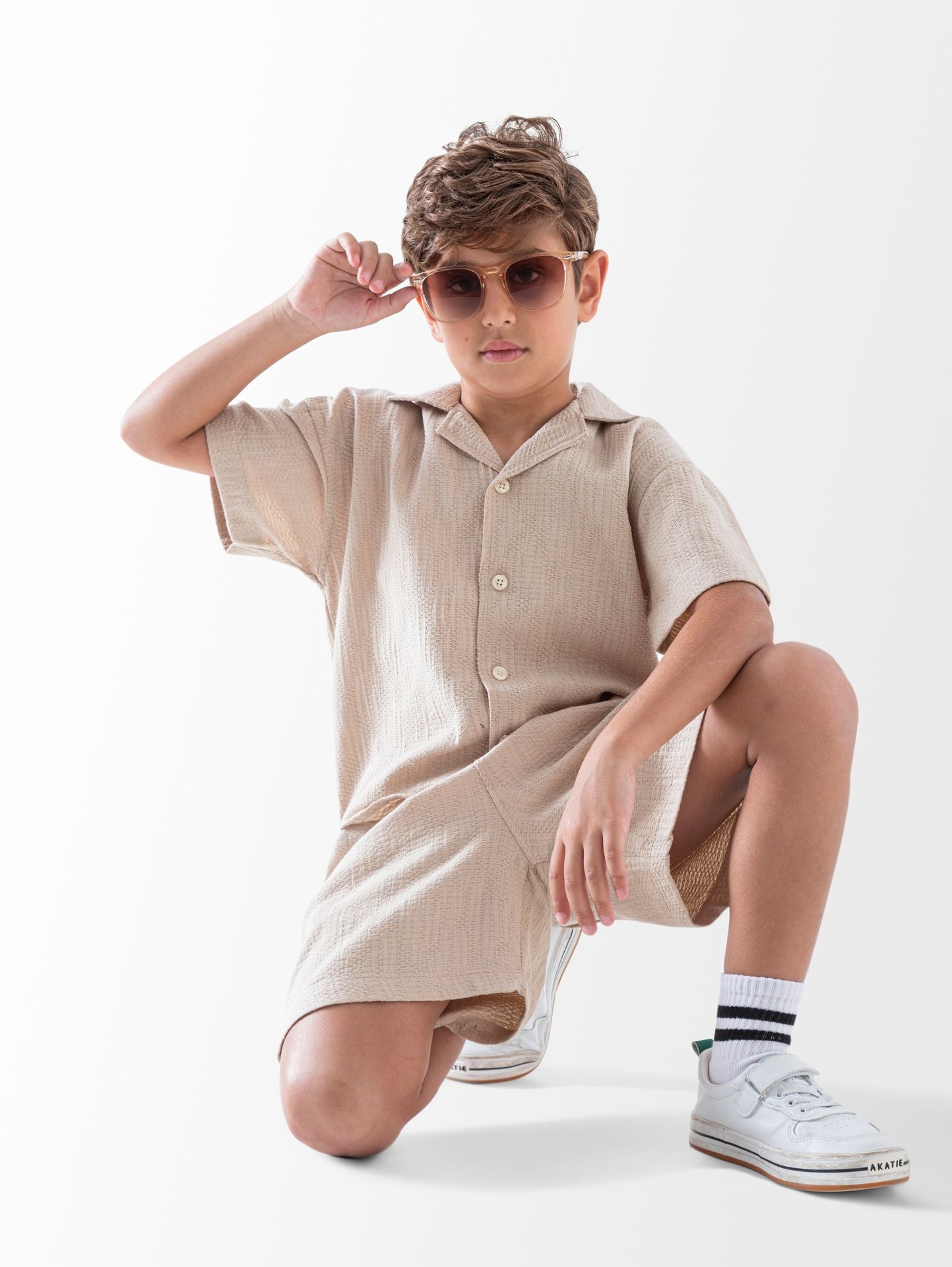 Ninos Kids storePlain Short SetØ·Ù‚Ù… Ø®Ø±ÙˆØ¬NINOS