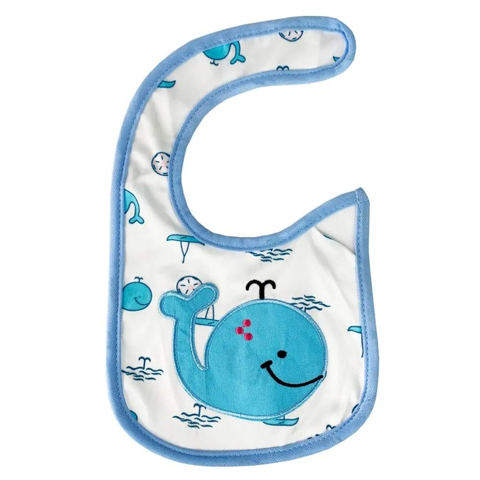 Whale Baby Bibs